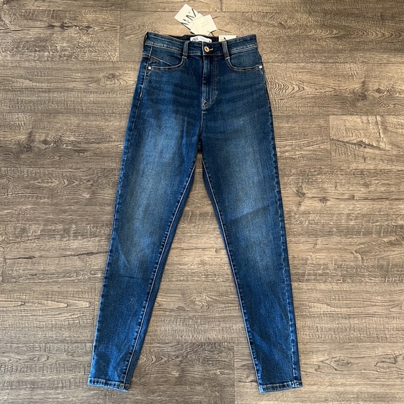 Zara High Rise Skinny Jeans